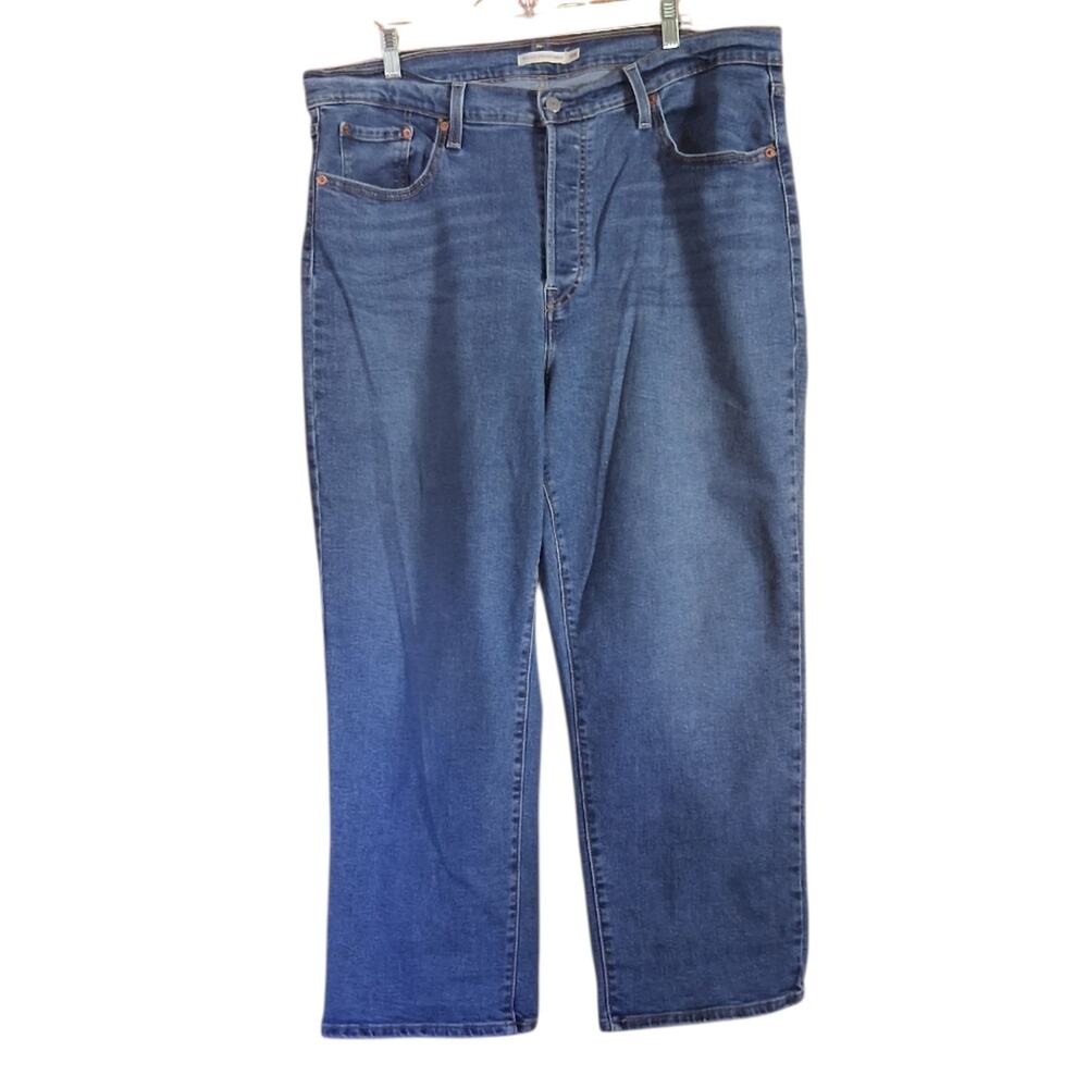 Levi's Ribcage Straight Ankle Jeans 18W